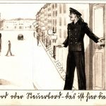 SMGQ-0157 German Soldier Fancy's the lady Postcard