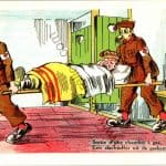 SMGQ-0158 Belgian Lavatory humor Post card