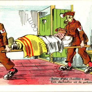 SMGQ-0158 Belgian Lavatory humor Post card
