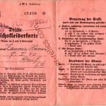 SMGQ-0161 dritte reichskleiderkarte Clothing ration card w/HJ Stamp