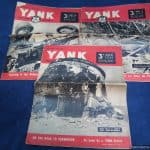 SMGQ-0297 YANK The Army Weekly 3 pc Magazine lot