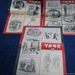 SMGQ-0297 YANK The Army Weekly 3 pc Magazine lot