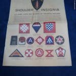 SMGQ-0290 WW2 Era Shoulder Insignia Guide