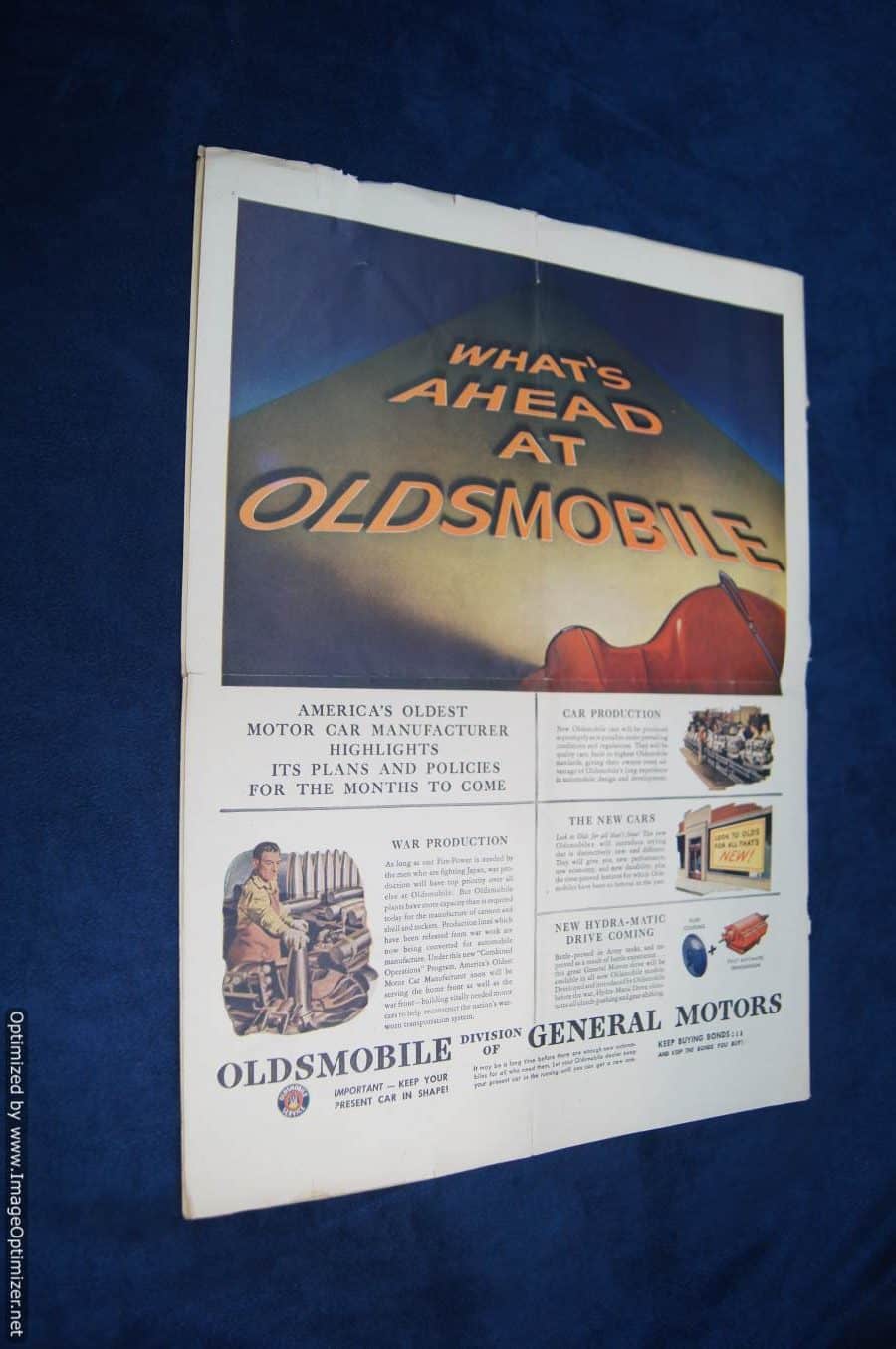 what's ahead at oldsmobile