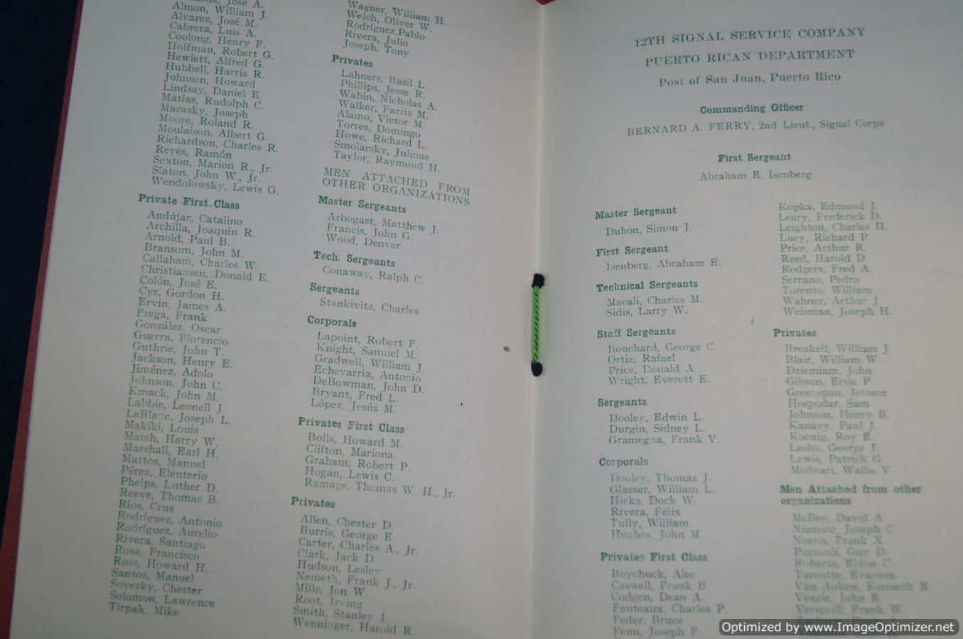 SMGQ-0306 Christmas Dinner menu from Puerto Rican Departmen Jan Juan, P.R