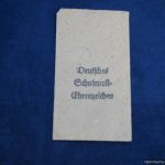 West Wall Medal Packet by Carl Poellath