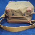 SMGQ-0310 WWII US ARMY SIGNAL CORPS CS-41 Bag for hand crank or Radio