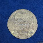 obersalzberg 1000 landhaus adof hitler badge
