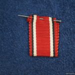 SMGQ-0239 Prussian Red cross ribbon bar ribbon