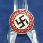 SMGQ-0252 Late NSDAP party pin by m/186 Biedermann
