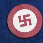 SMGQ-0262 Paranoid Brand Swastika Poker Chip