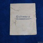 SMGQ-0266 Black Wound badge Packet by A. Werner & Söhne