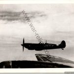 Polish Spitfire in Flight