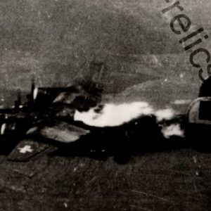 SMGQ-0326 Original War Time B-24 from the 15th AF Flames Picture
