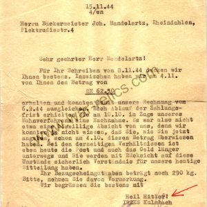 SMGQ-0343 German payment notice