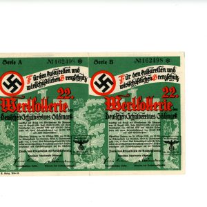 SMGQ-0336 Nazi Lottery Stubs