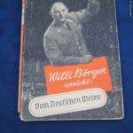 Willi Börger Spricht: Vom Deutschen Wesen 1943