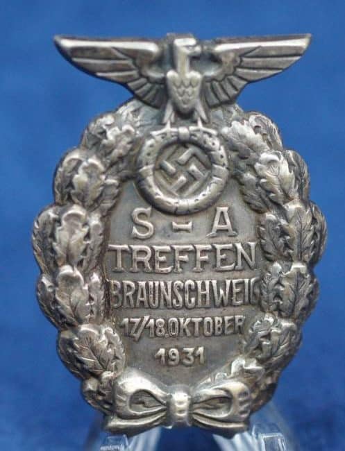 SA Treffen 1931 badge