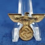 Reichsbahn or Reichspost visor Eagle
