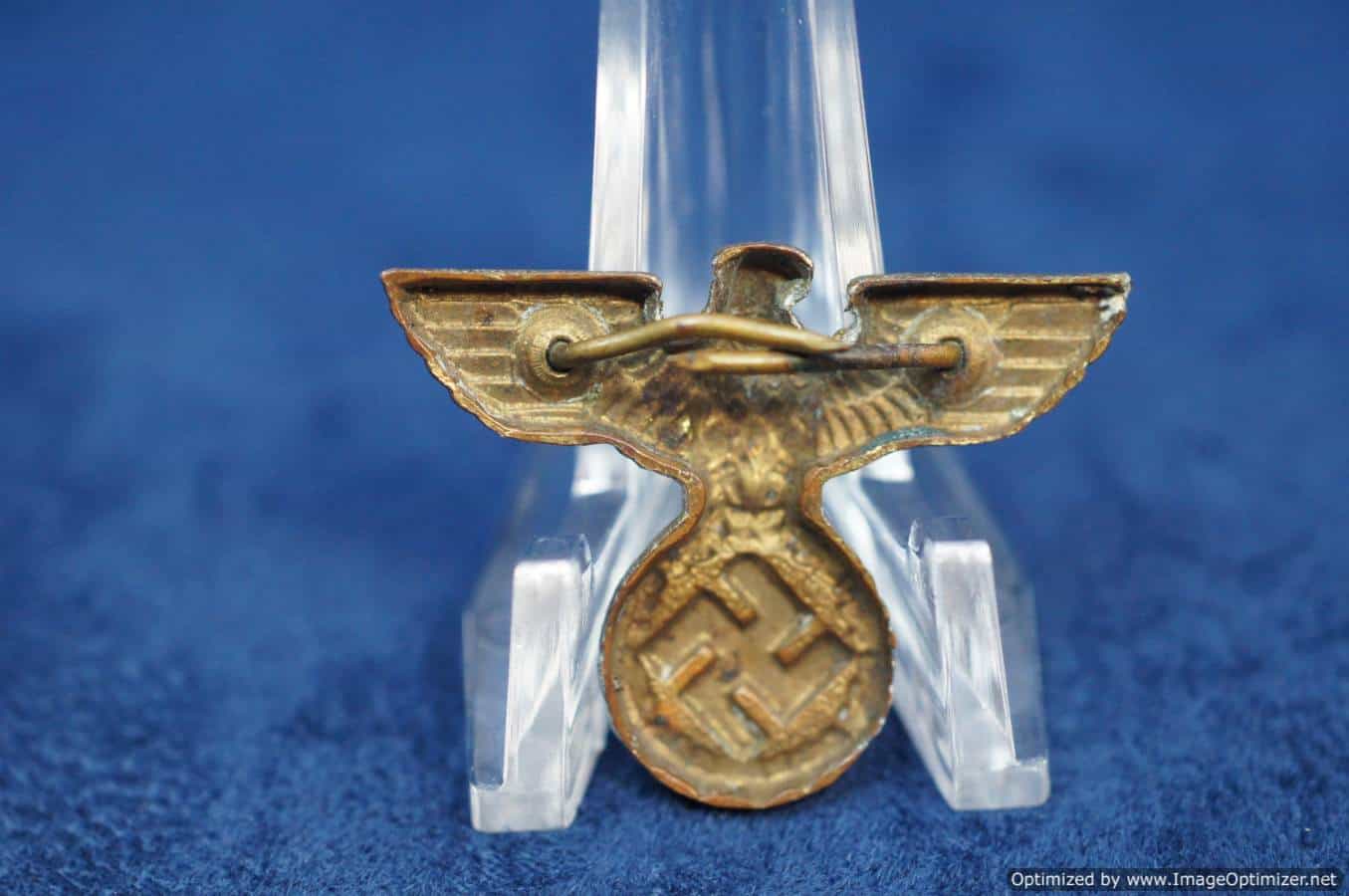 Reichsbahn or Reichspost visor Eagle