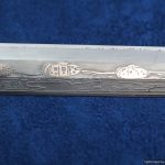 Army Dagger Etched blade Tank Motif POST WAR
