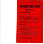 SchlussMachen