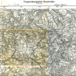 Map of Baumholder Militrary Training grounds 1937