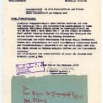 Hitler Youth Memo regarding a bike event