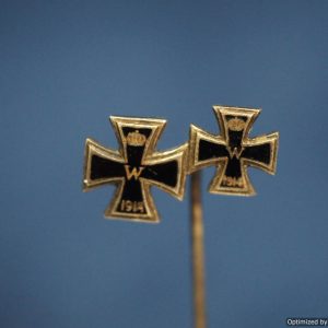 SMGR-0031 1914 Iron Cross 1st & 2nd Class stick pin enamel