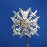 Spanish Cross in Silver marked L15