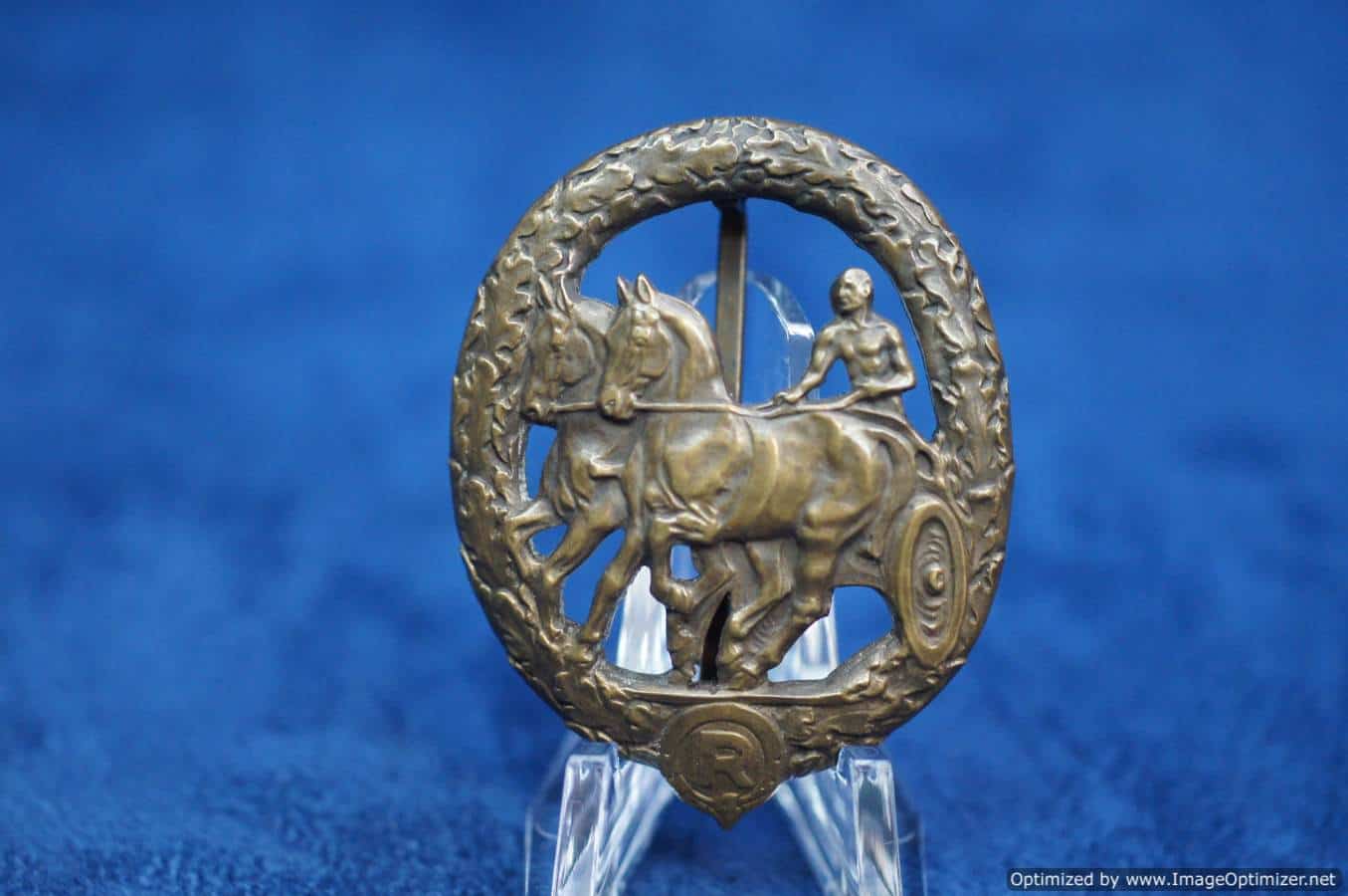 German Horse Drivers badge in Bronze Equestrian