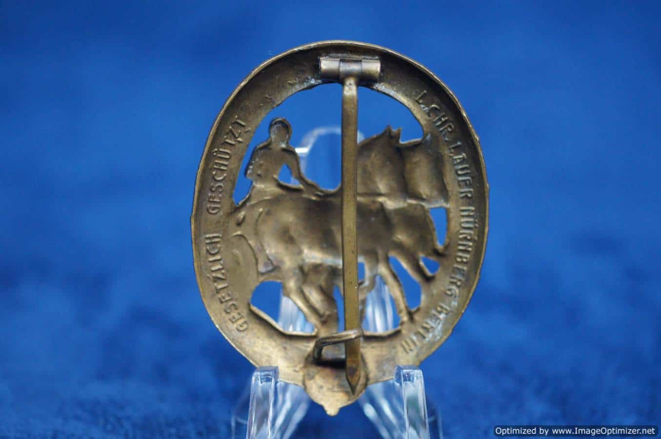German Horse Drivers badge in Bronze Equestrian