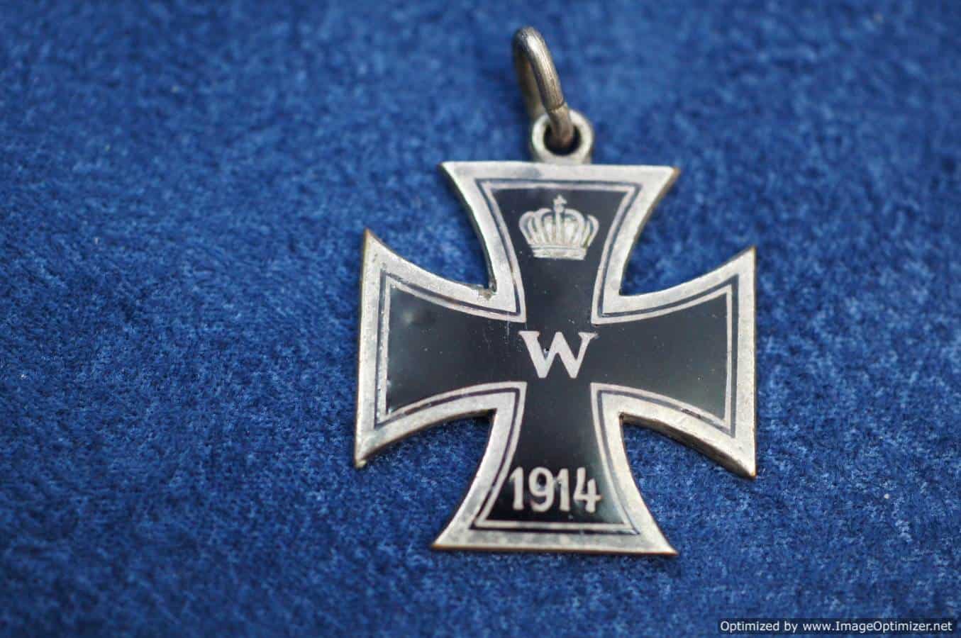 Custom ordered Mini 1914 iron cross