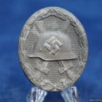Silver wound badge by Deumer marked L/11