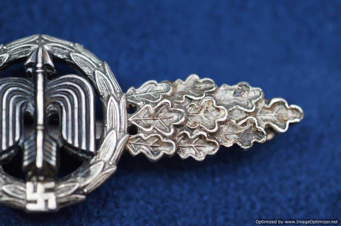 Luftwaffe Short range day fighter clasp in silver