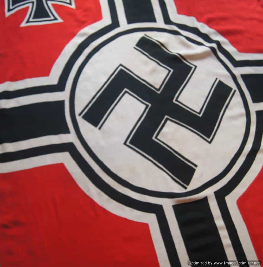 150x250 Kriegsflag by Duisburger Fahnenfabrik, M.Steinmetz