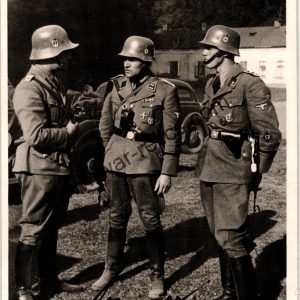 SMGQ-0289 Franz Sommer Gestapo and Einsatzkommando Commander signed post card