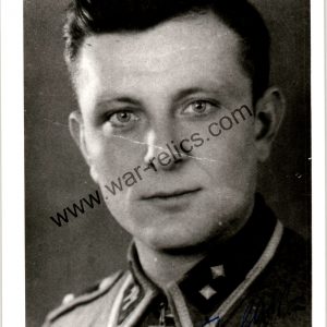 Fritz Christen Knights cross winner Signature