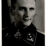 SMGQ-0286 Karl Heinz Boska Signature knights cross winner
