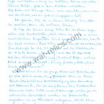 Letter from knights cross winner Friedrich Richter to an American Historian date 1983 with signature