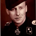 Ernst Barkmann Knights cross winner Signature