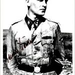 Johannes Göhler Knights Cross winner Signature
