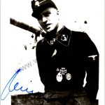 Karl Nicolussi-Leck Knights Cross winner Signature