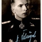 Hans Flügel Knights Cross winner Signature