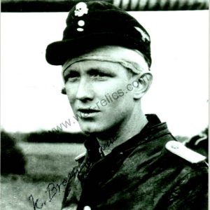 Karl Brommann Knights Cross winner Signature