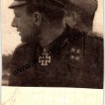Hubert-Erwin Meierdress Knights Cross winner Signature