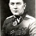 Karl Heinz Euling Knights Cross winner signature x2 w/ letter