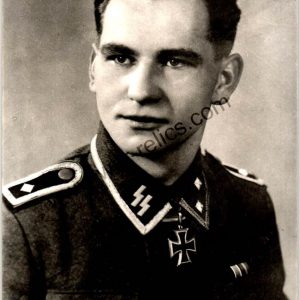 Heinrich Gottke Knights cross winner signature x3 and letter