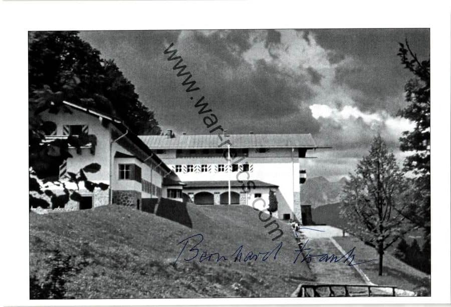 SMGQ-0311 Bernhard Frank SS Commander of Obersalzberg