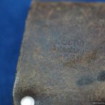 K98 Bayonet Scabbard and brown Frog 1939 marked